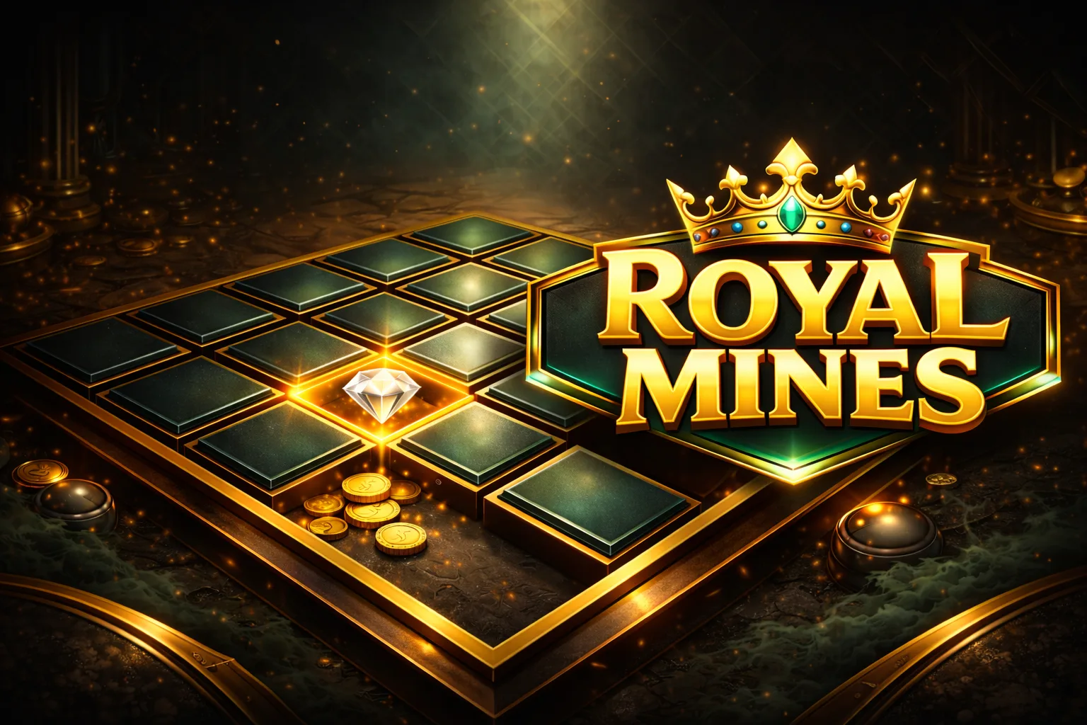 Royal Mines - baner gry